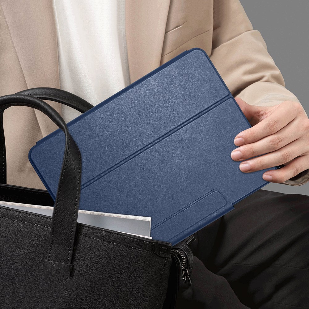 Apple iPad Pro 11 2025 M5 Raptic Spin Detachable Folio PU Ayrılabilir Kalem Bölmeli Standlı Kılıf