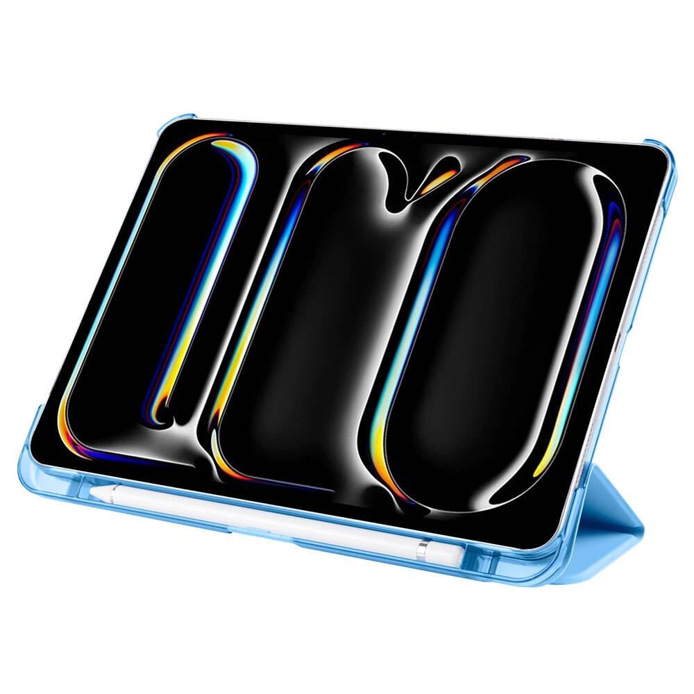 Apple iPad Pro 11 2025 M5 Zore Smart Cover Kalem Bölmeli Standlı 1-1 Kılıf