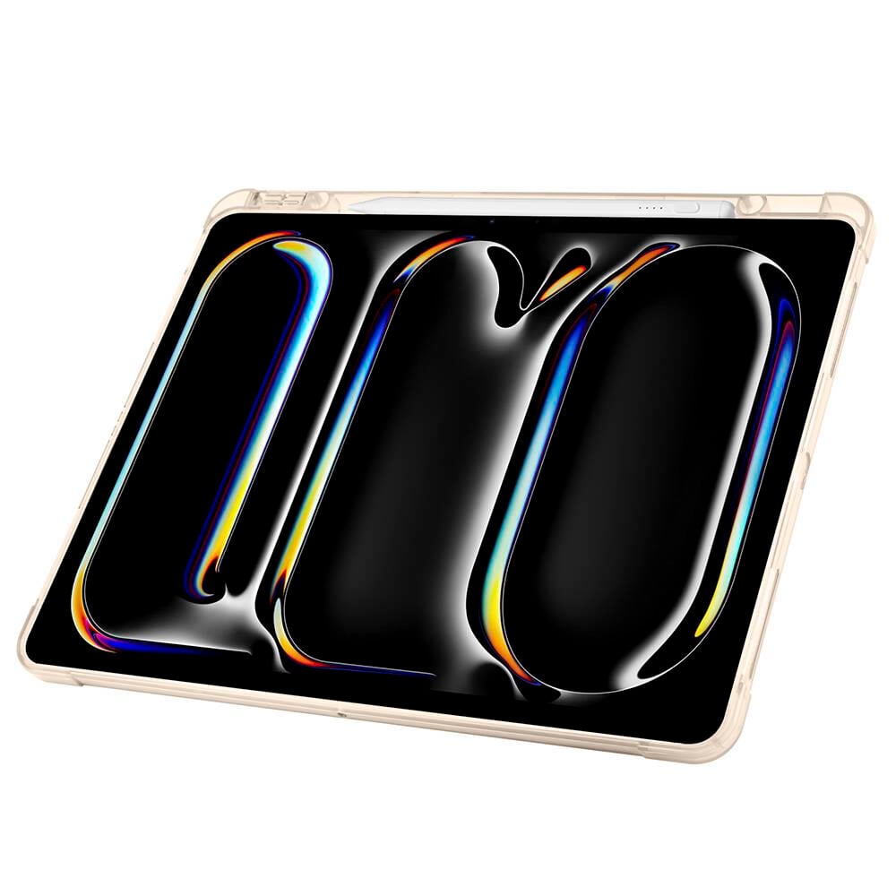 Apple iPad Pro 13 2025 M5 Kılıf Zore Tri Folding Kalem Bölmeli Standlı Kılıf