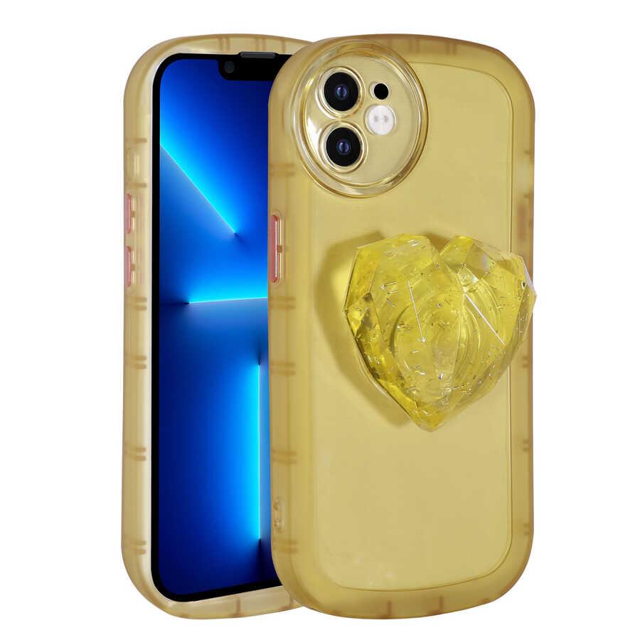 Apple iPhone 11 Kılıf Kamera Korumalı Pop Soketli Renkli Zore Ofro Kapak