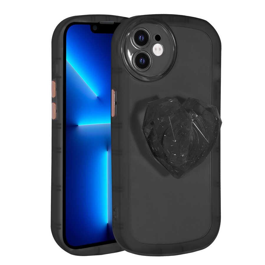 Apple iPhone 11 Kılıf Kamera Korumalı Pop Soketli Renkli Zore Ofro Kapak