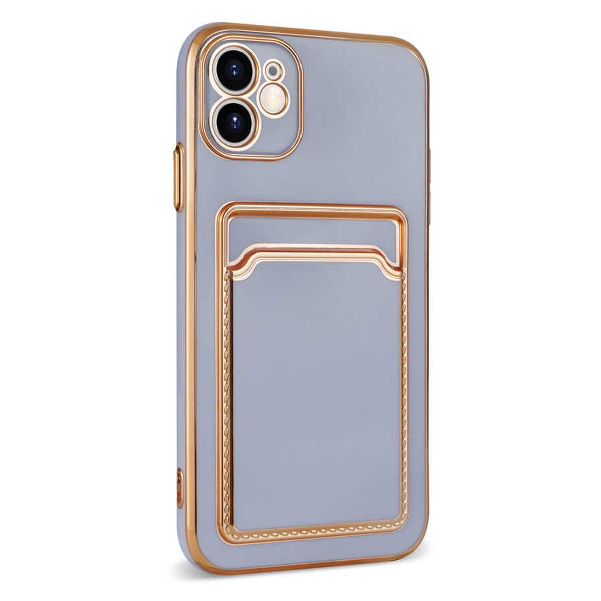 Apple iPhone 11 Kılıf Zore Bark Kartlıklı Kapak