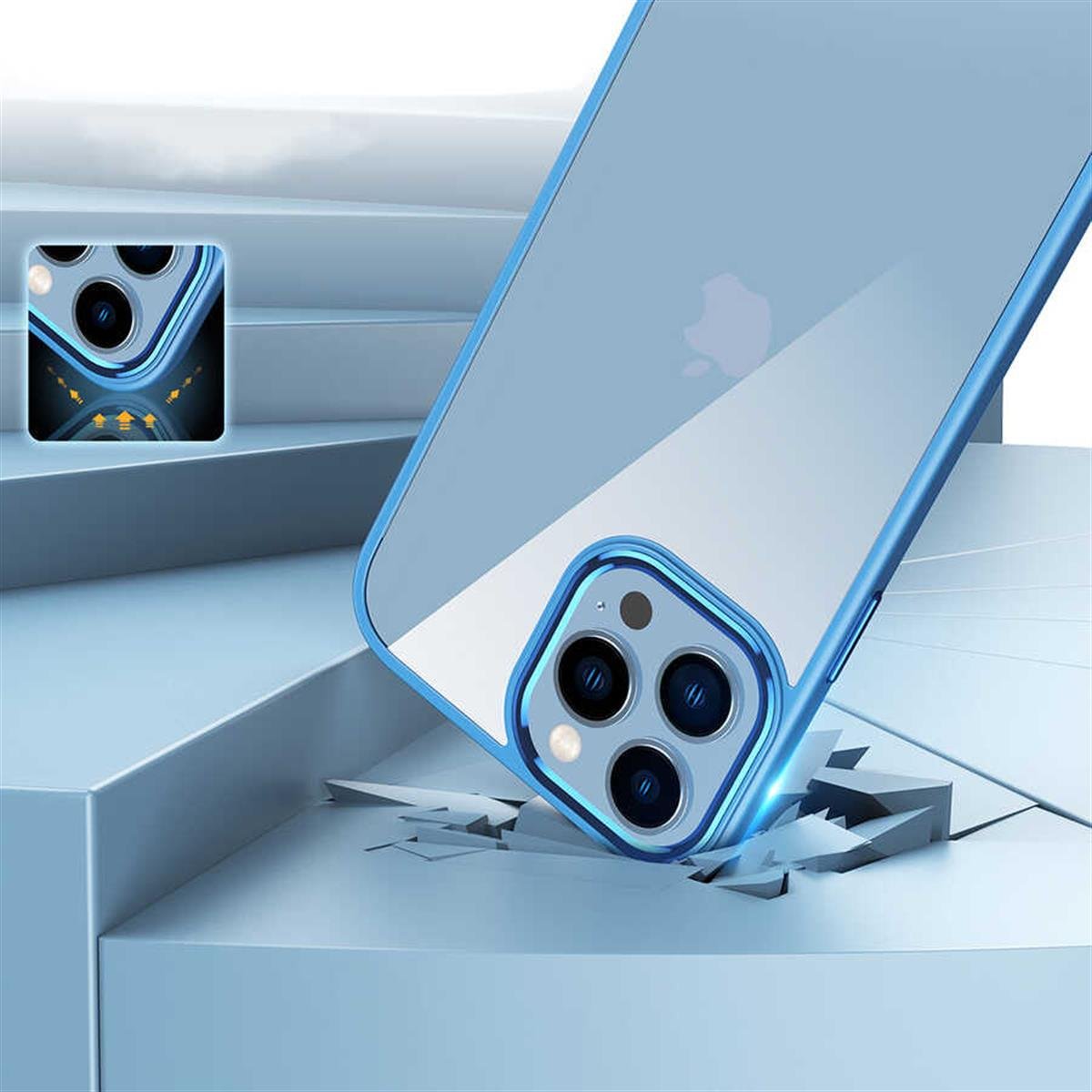 Apple iPhone 11 Kılıf Zore Krom Kapak