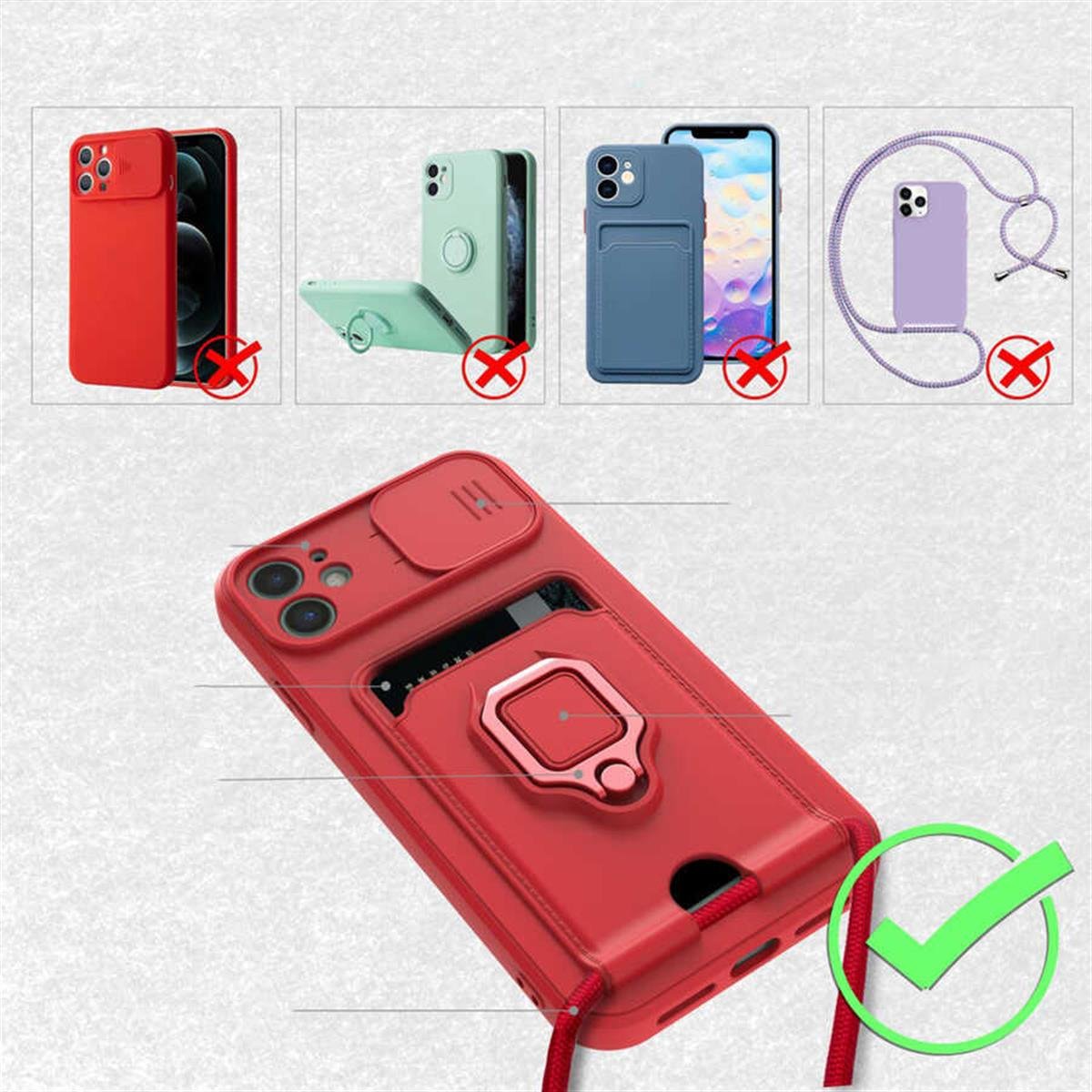 Apple iPhone 11 Kılıf ​Zore Pelit Kapak