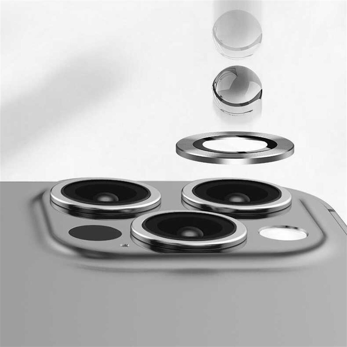 Apple iPhone 12 Pro Max CL-07 Kamera Lens Koruyucu