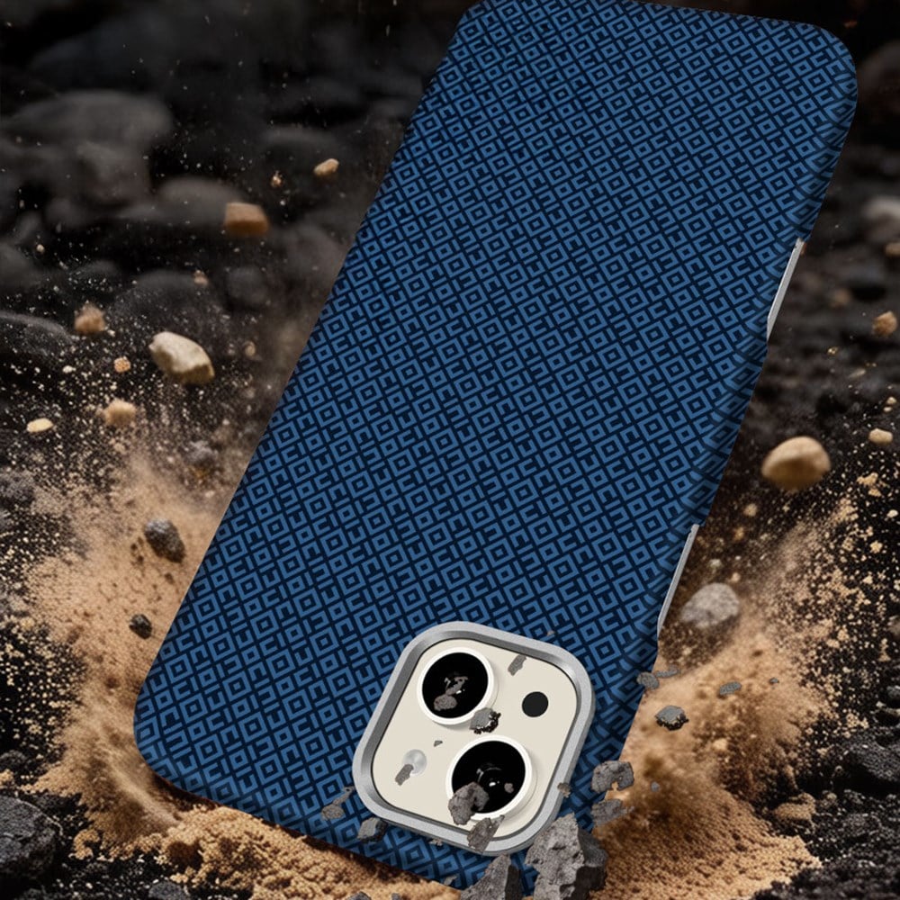 Apple iPhone 13 Kılıf M-Safe Şarj Özellikli Zore Vax Sert PC Kapak