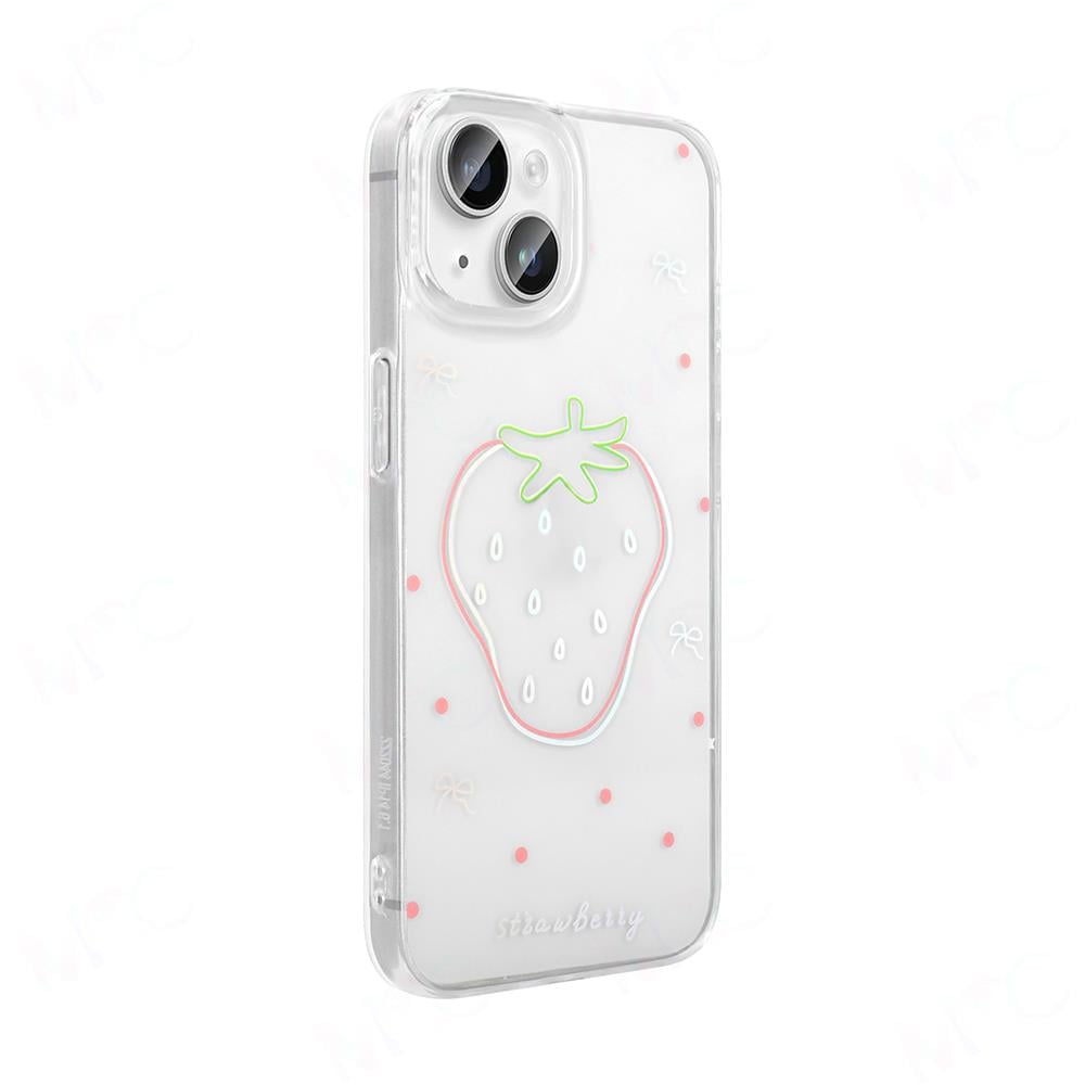Apple iPhone 13 Kılıf Şeffaf Figürlü Zore Folk Sert Kapak