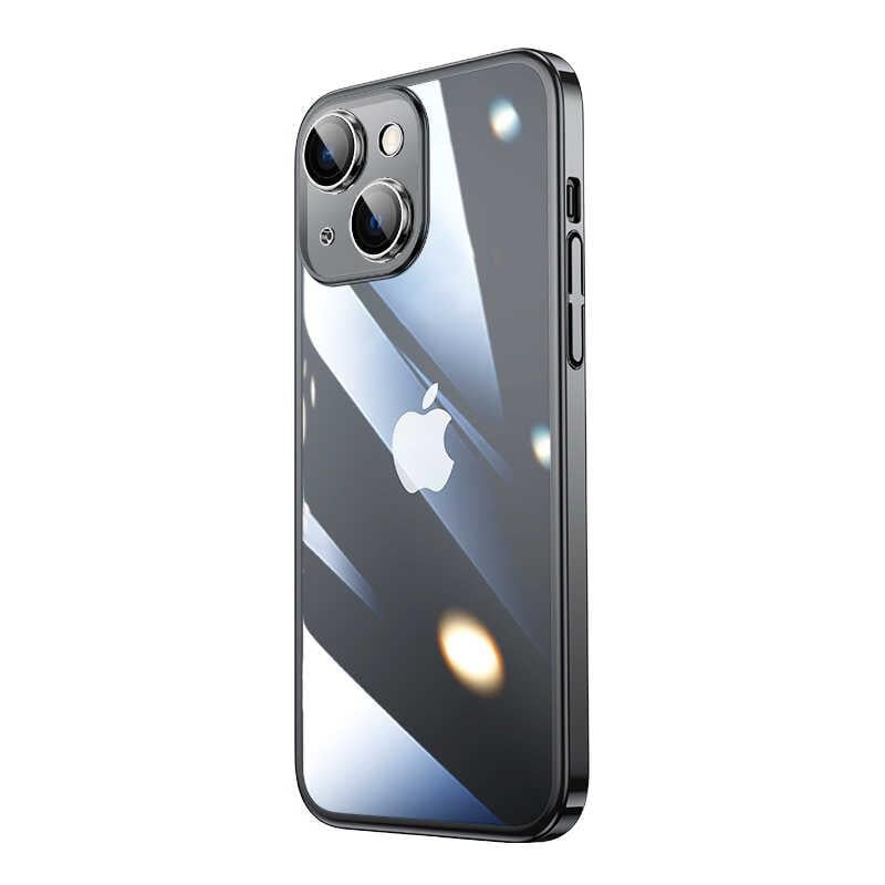 Apple iPhone 13 Kılıf Sert PC Renkli Çerçeveli Zore Riksos Kapak