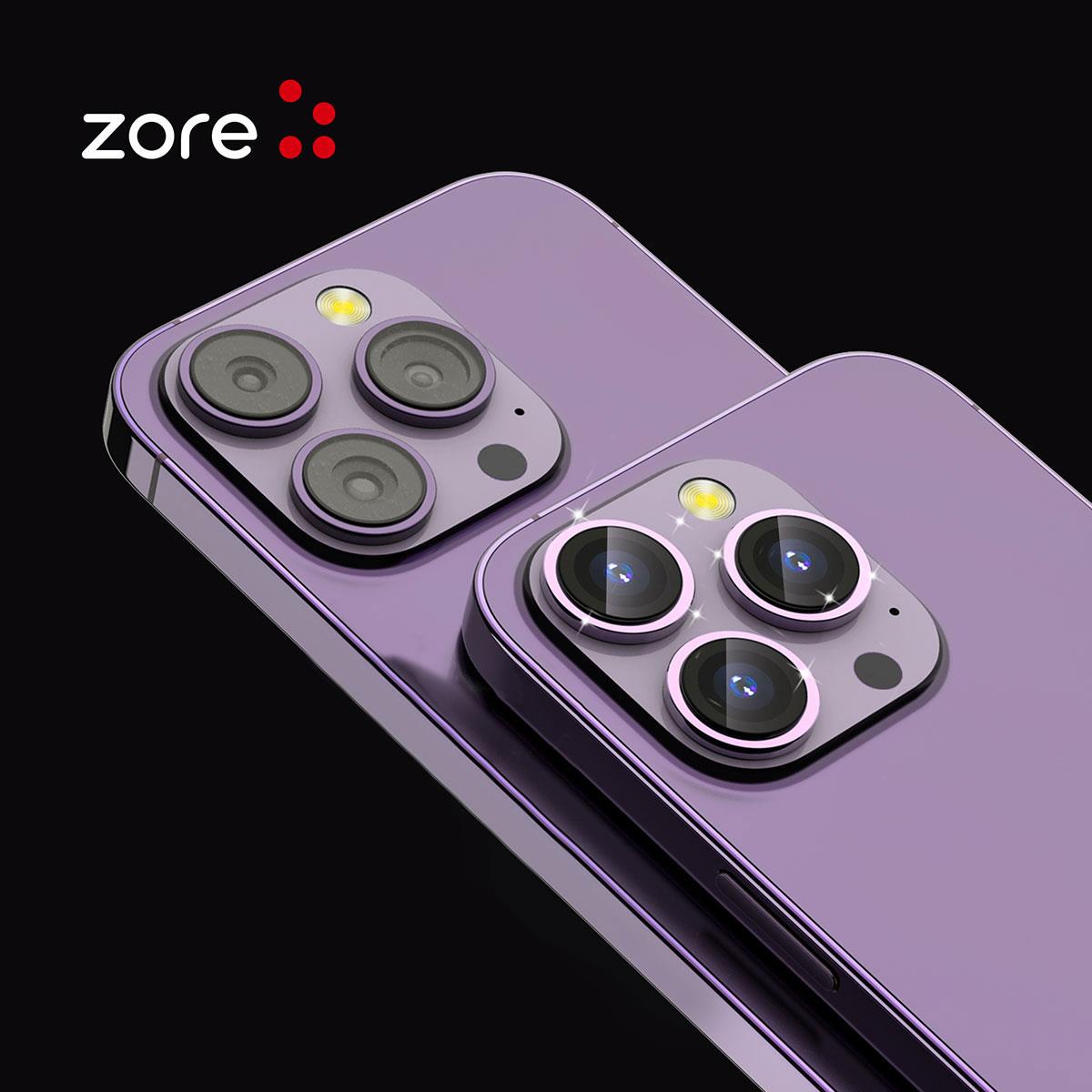 Apple iPhone 13 Mini Zore CL-12 Premium Safir Kamera Lens Koruyucu