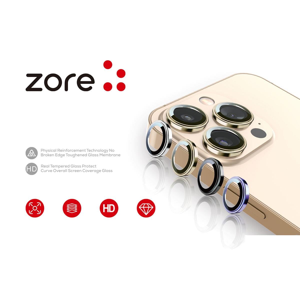 Apple iPhone 13 Mini Zore CL-12 Premium Safir Kamera Lens Koruyucu