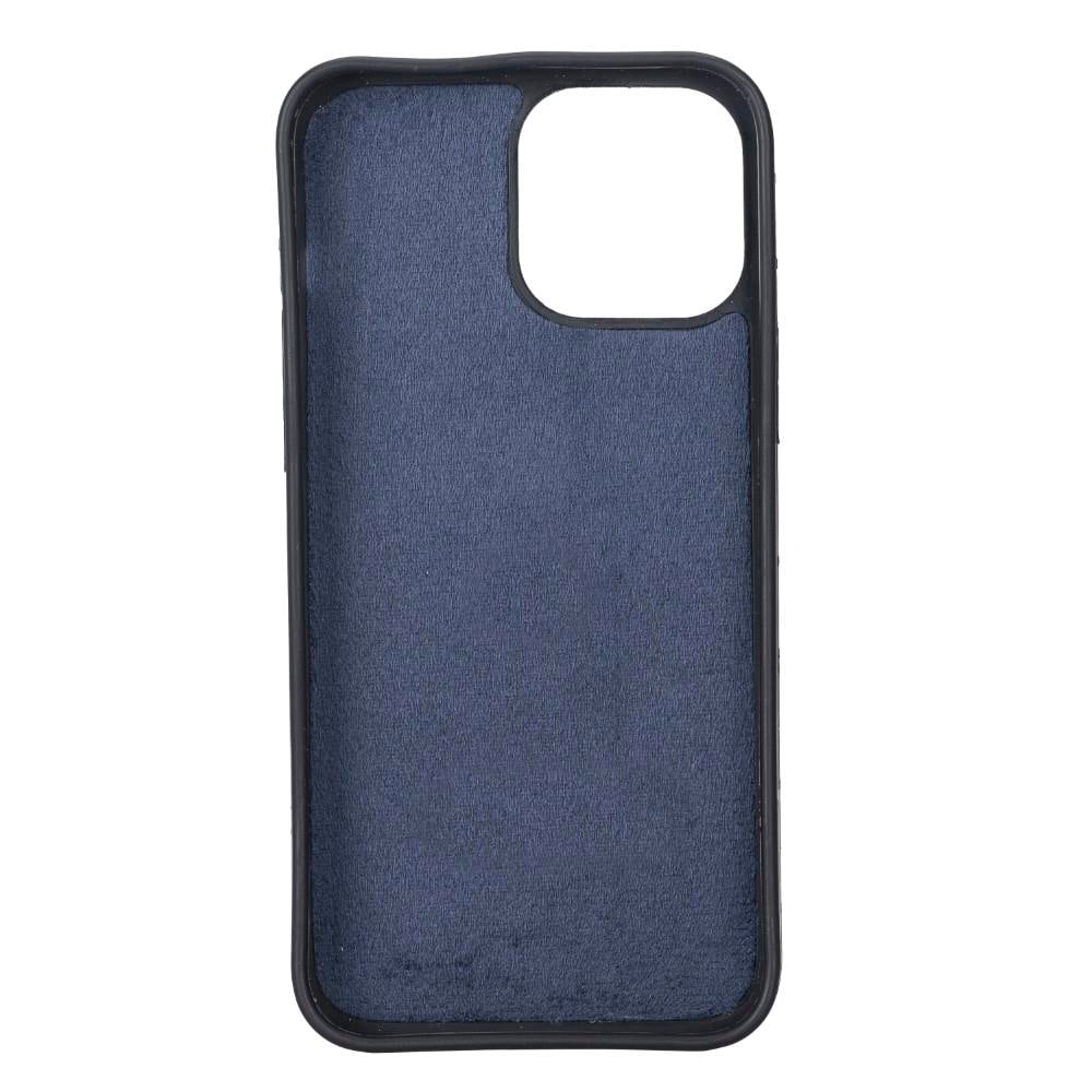 Apple iPhone 13 Pro Max Uyumlu Deri Cüzdanlı Kılıf G21 Mavi