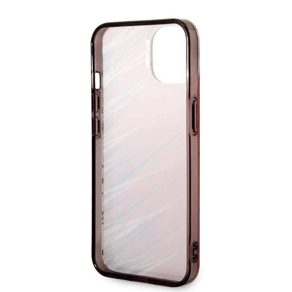 Apple iPhone 14 Kılıf Ferrari Orjinal Lisanslı Baskı Logolu Çimen Desenli Kapak