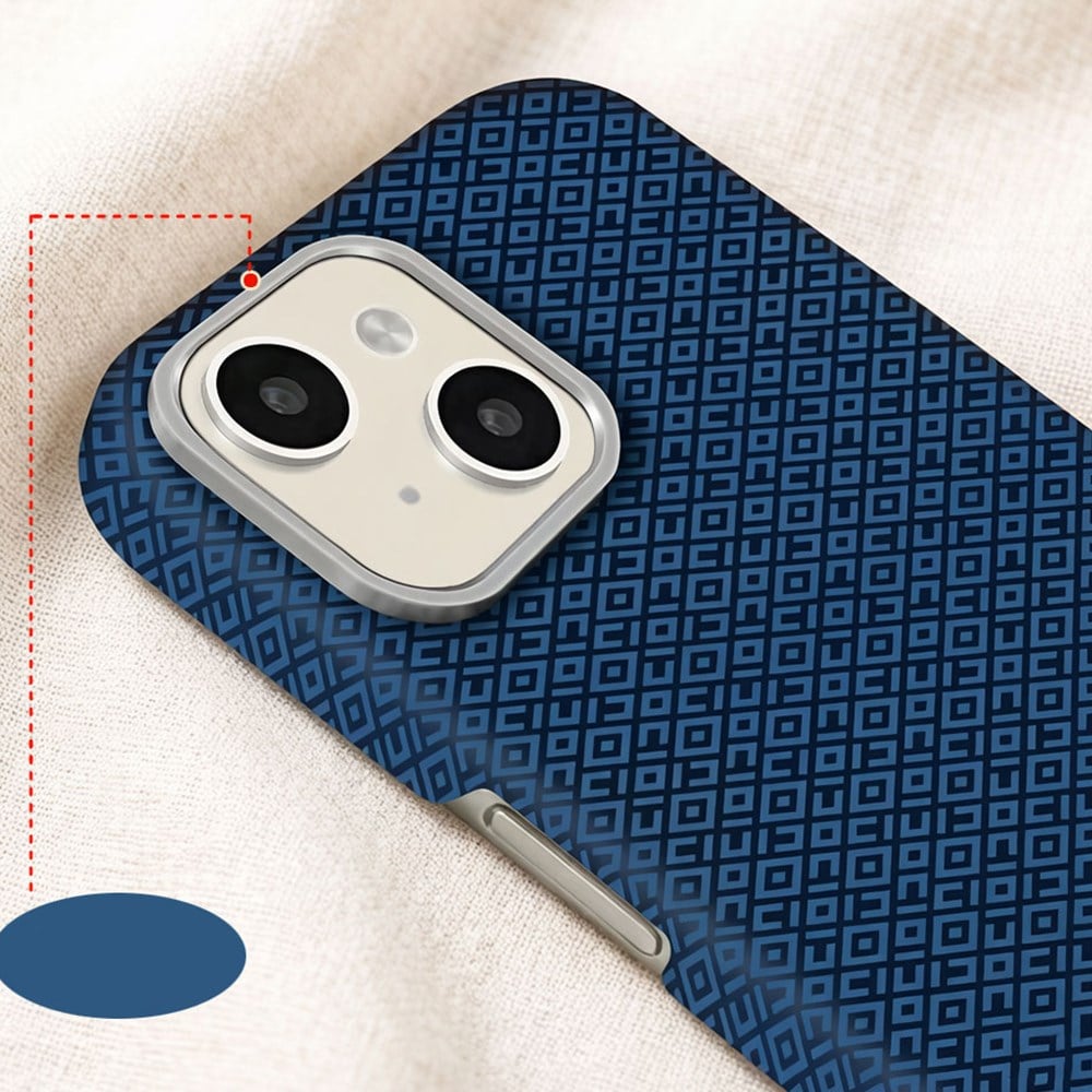 Apple iPhone 14 Kılıf M-Safe Şarj Özellikli Zore Vax Sert PC Kapak