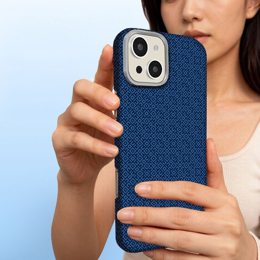 Apple iPhone 14 Kılıf M-Safe Şarj Özellikli Zore Vax Sert PC Kapak
