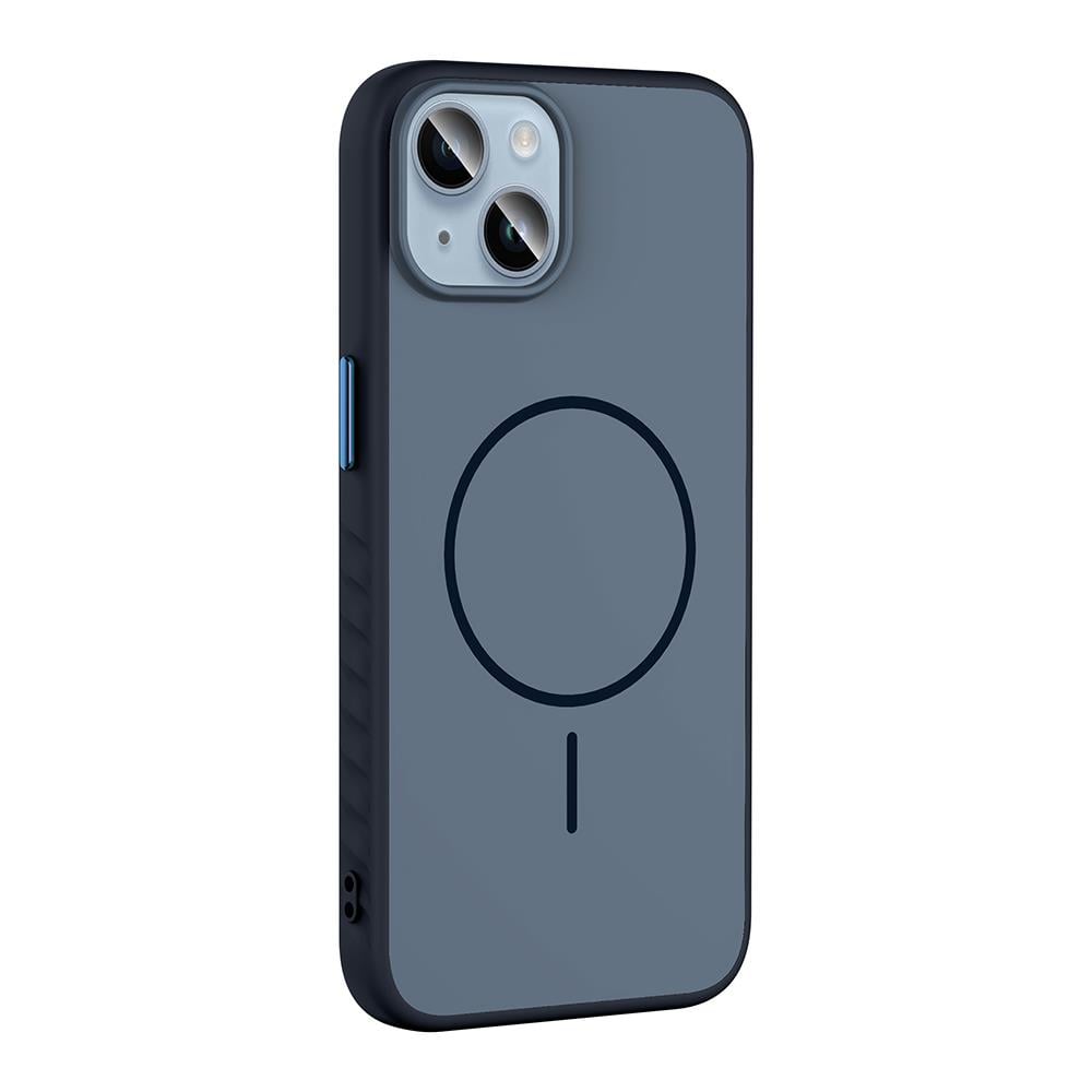 Apple iPhone 14 Kılıf M-safe Şarj Özellikli Zore Tea Kapak