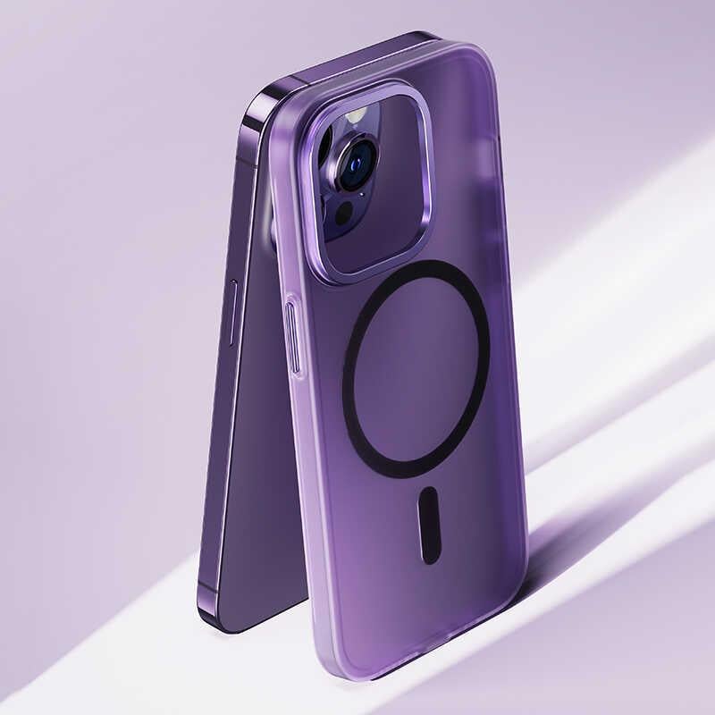 Apple iPhone 14 Plus Kılıf Wireless Şarj Destekli Benks Yeni Seri Magnetik Haze Kapak