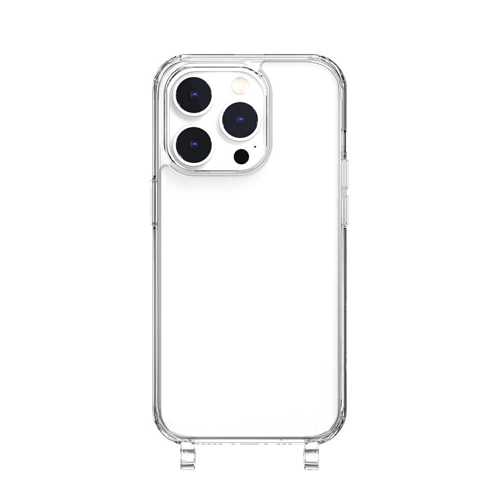 Apple iPhone 14 Pro Kılıf Boyun Askılı Şok Önleyicili Şeffaf Lisanslı Switcheasy Play Kapak