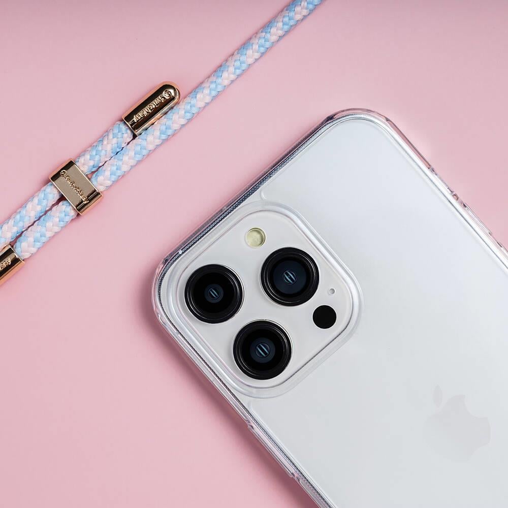 Apple iPhone 14 Pro Kılıf Boyun Askılı Şok Önleyicili Şeffaf Lisanslı Switcheasy Play Kapak
