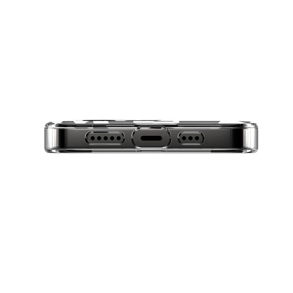Apple iPhone 14 Pro Kılıf M-safe Şarj Özellikli Çift IMD Baskılı Lisanslı Switcheasy Artist-M Fleur Kapak