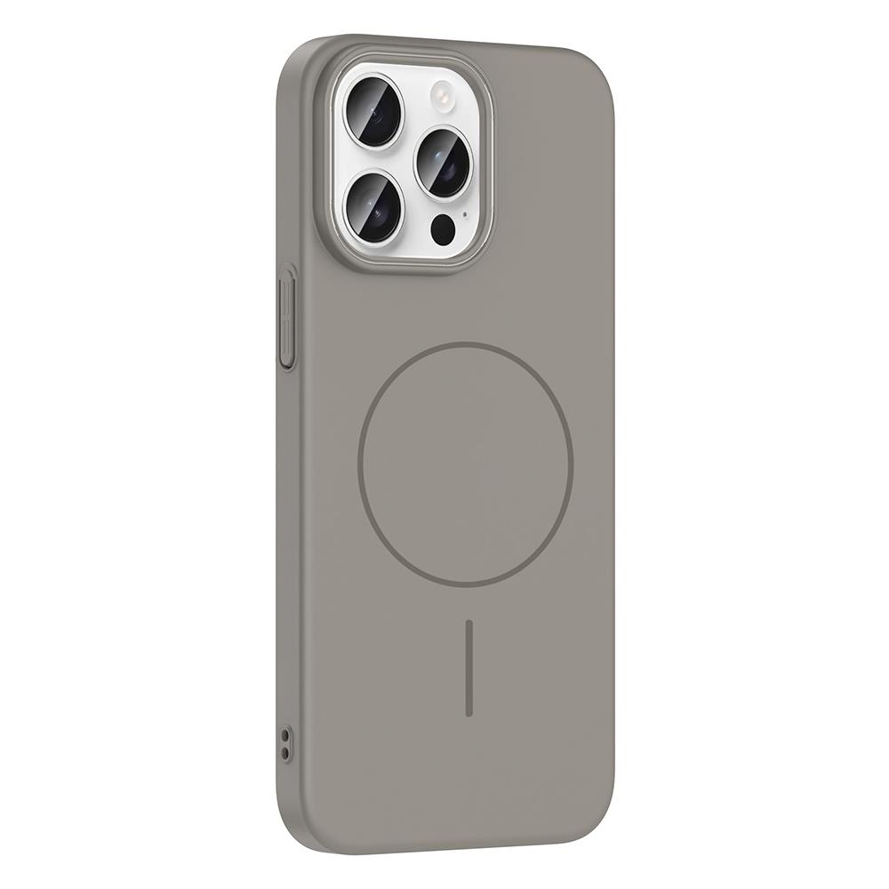 Apple iPhone 14 Pro Max Kılıf Magsafe Şarj Özellikli Zore Ruby Silikon Kapak
