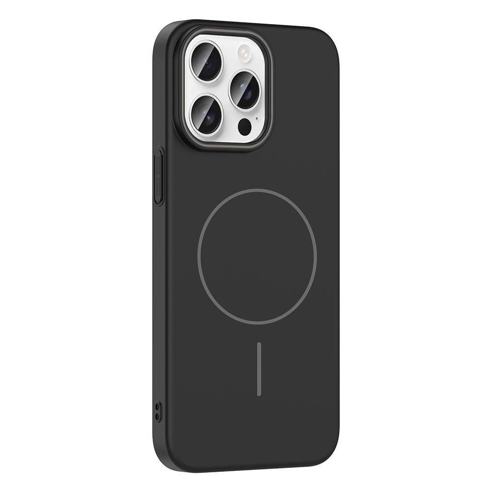 Apple iPhone 14 Pro Max Kılıf Magsafe Şarj Özellikli Zore Ruby Silikon Kapak