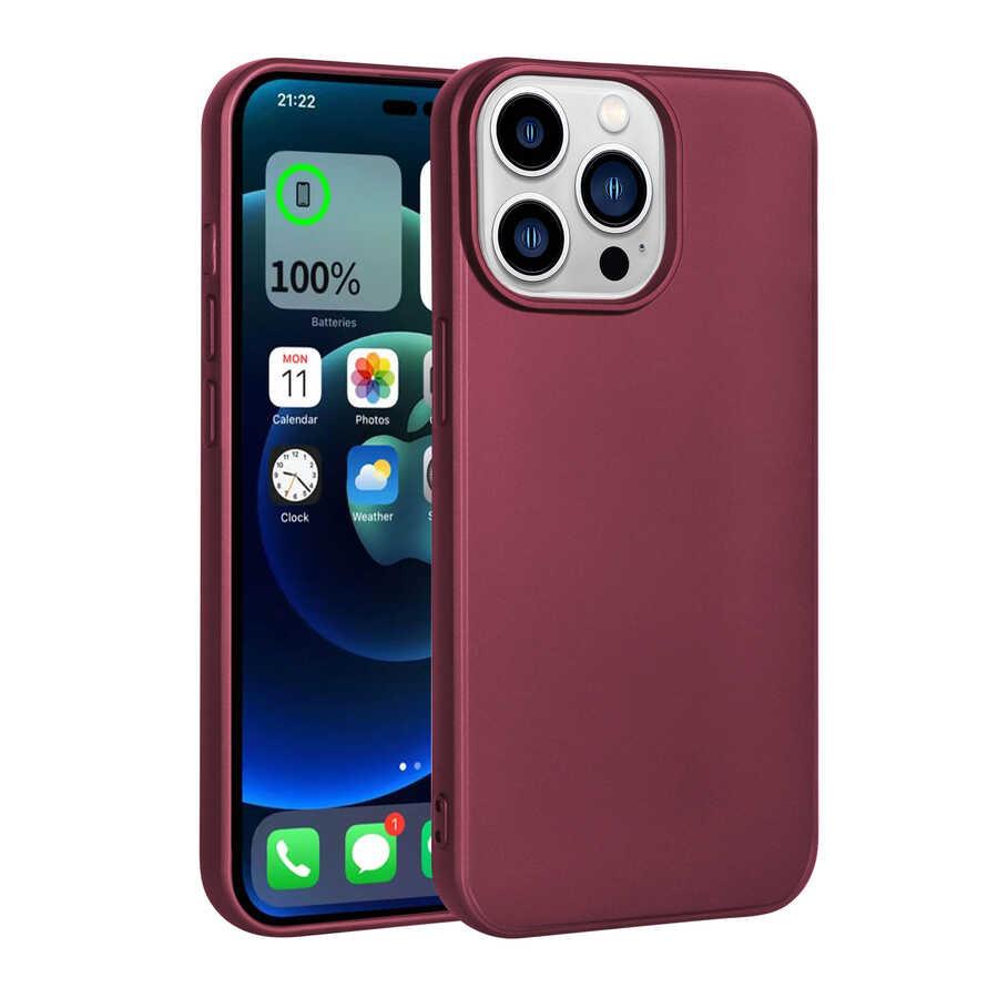 Apple iPhone 14 Pro Max Kılıf Zore Premier Silikon Kapak