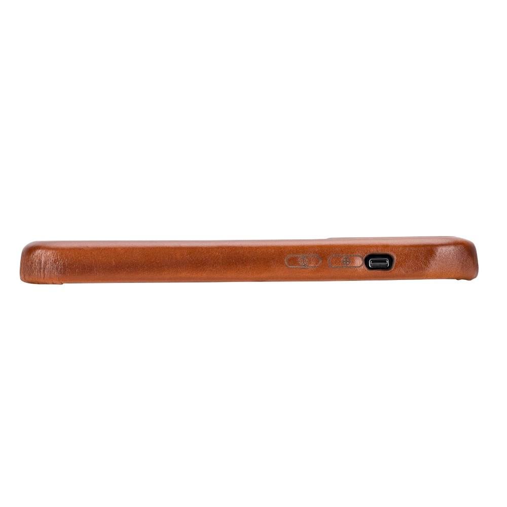 Apple iPhone 14 Pro Uyumlu Deri Arka Kapak ROCK RST2EF