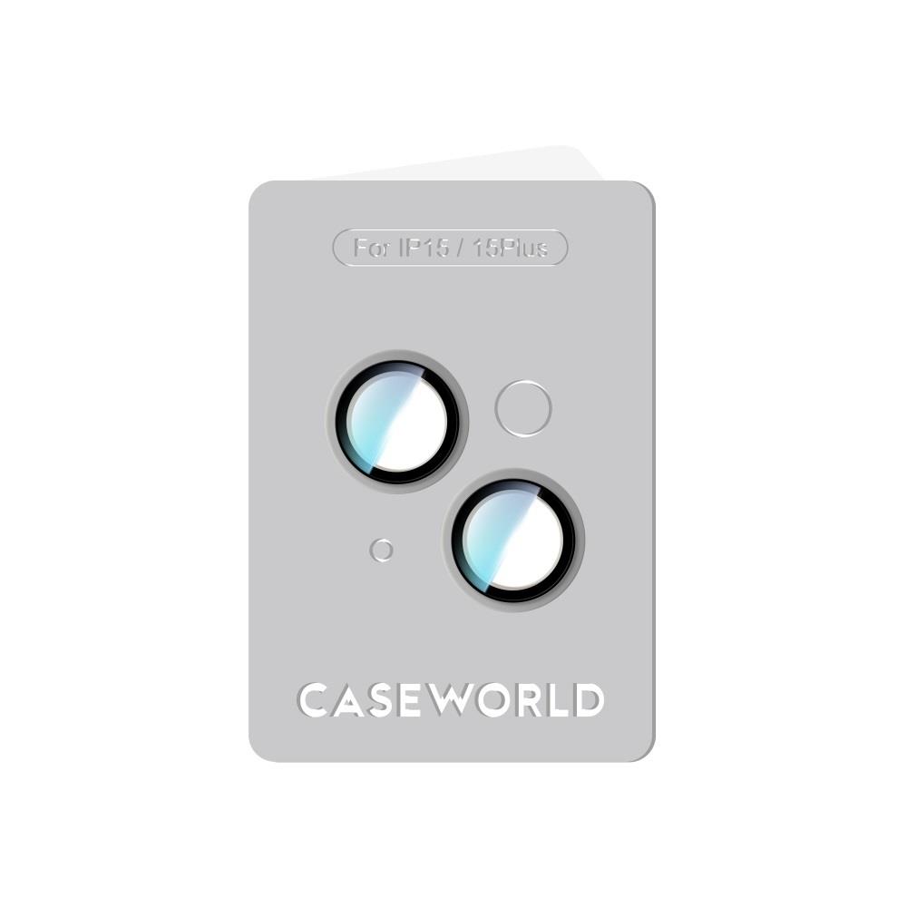 Apple iPhone 15 CaseWorld Alloy Serisi Oleofobik Anti Reflective Kamera Lens Koruyucu