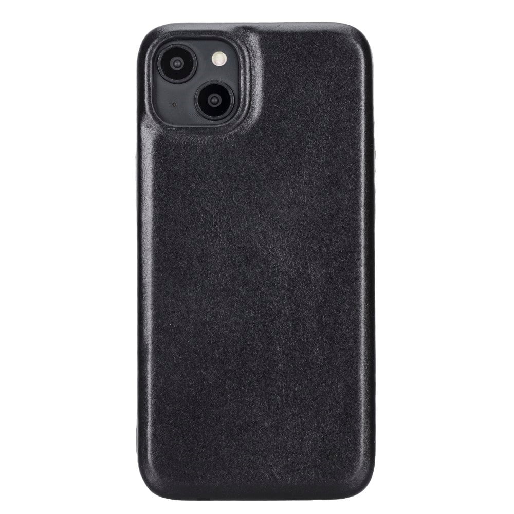 Apple iPhone 15 Plus Uyumlu Deri Arka Kapak ROCK RST1