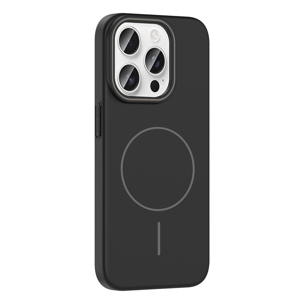 Apple iPhone 15 Pro Kılıf Magsafe Şarj Özellikli Zore Ruby Silikon Kapak