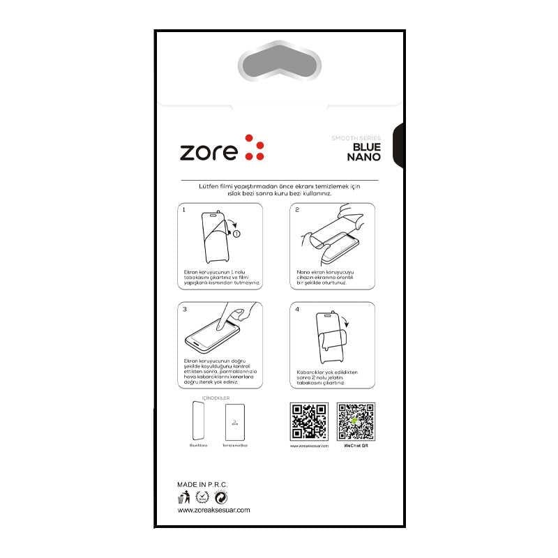 Apple iPhone 15 Pro Max Zore Blue Nano Ekran Koruyucu