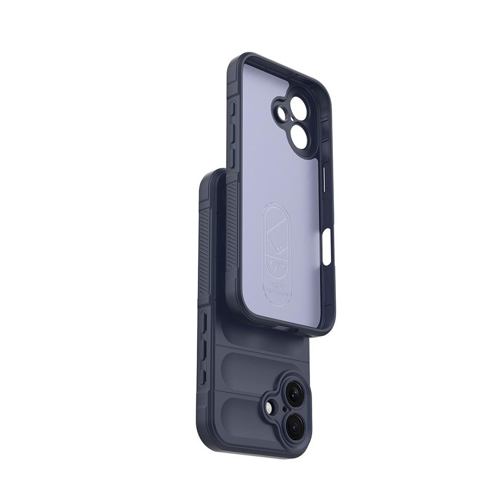 Apple iPhone 16 Kılıf Esnek TPU Oyuklu Arka Yüzey Tasarımlı Zore Etnik Silikon Kapak