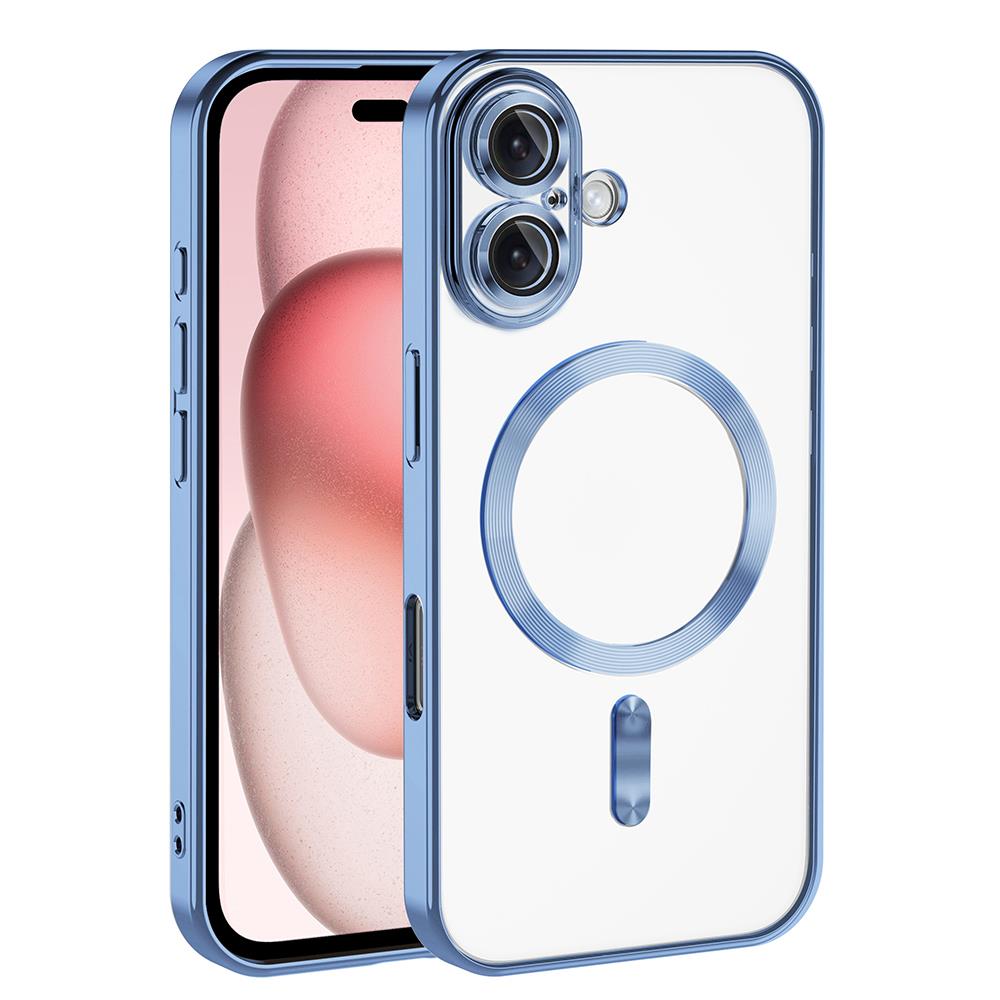 Apple iPhone 16 Kılıf Kamera Korumalı Magsafe Wireless Şarj Özellikli Zore Demre Kapak