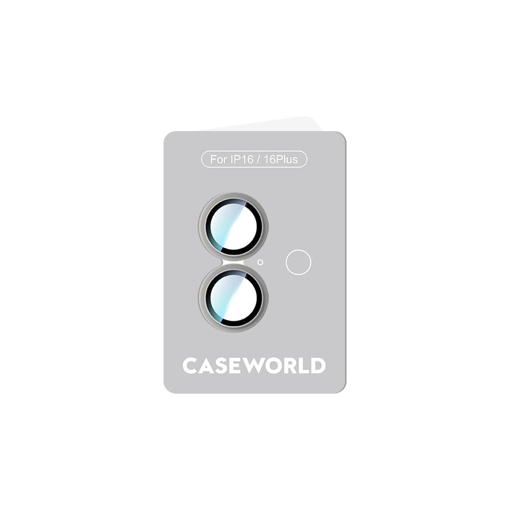 Apple iPhone 16 Plus CaseWorld Alloy Serisi Oleofobik Anti Reflective Kamera Lens Koruyucu