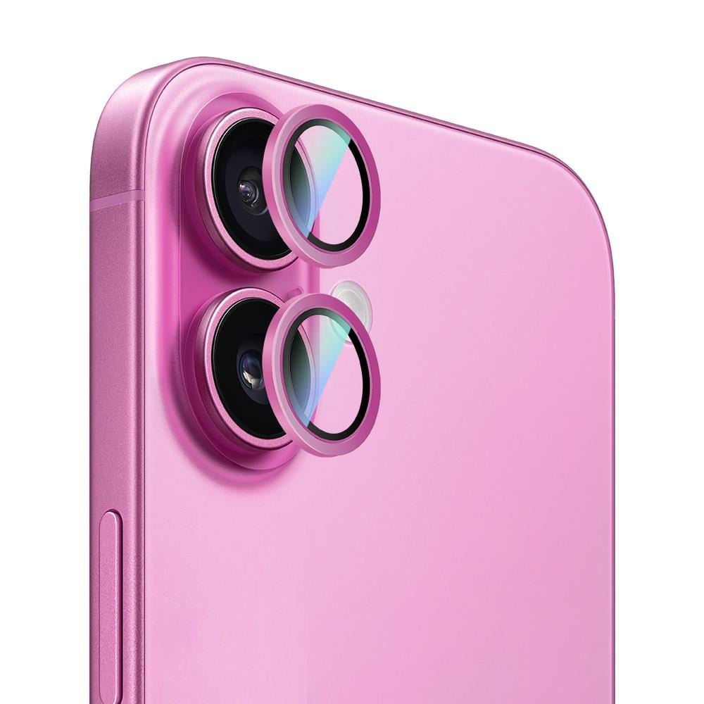 Apple iPhone 16 Plus CaseWorld Alloy Serisi Oleofobik Anti Reflective Kamera Lens Koruyucu