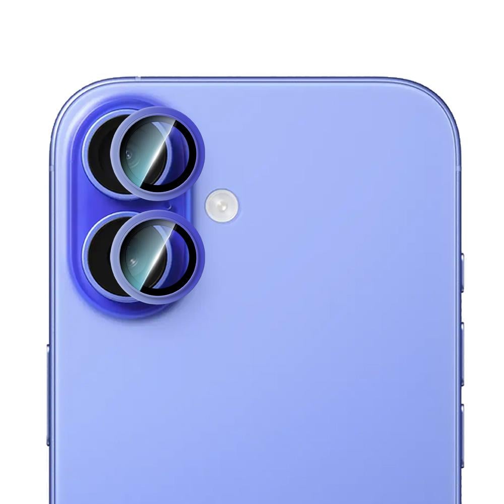 Apple iPhone 16 Plus CaseWorld Alloy Two-Color Serisi Lens Koruyucu
