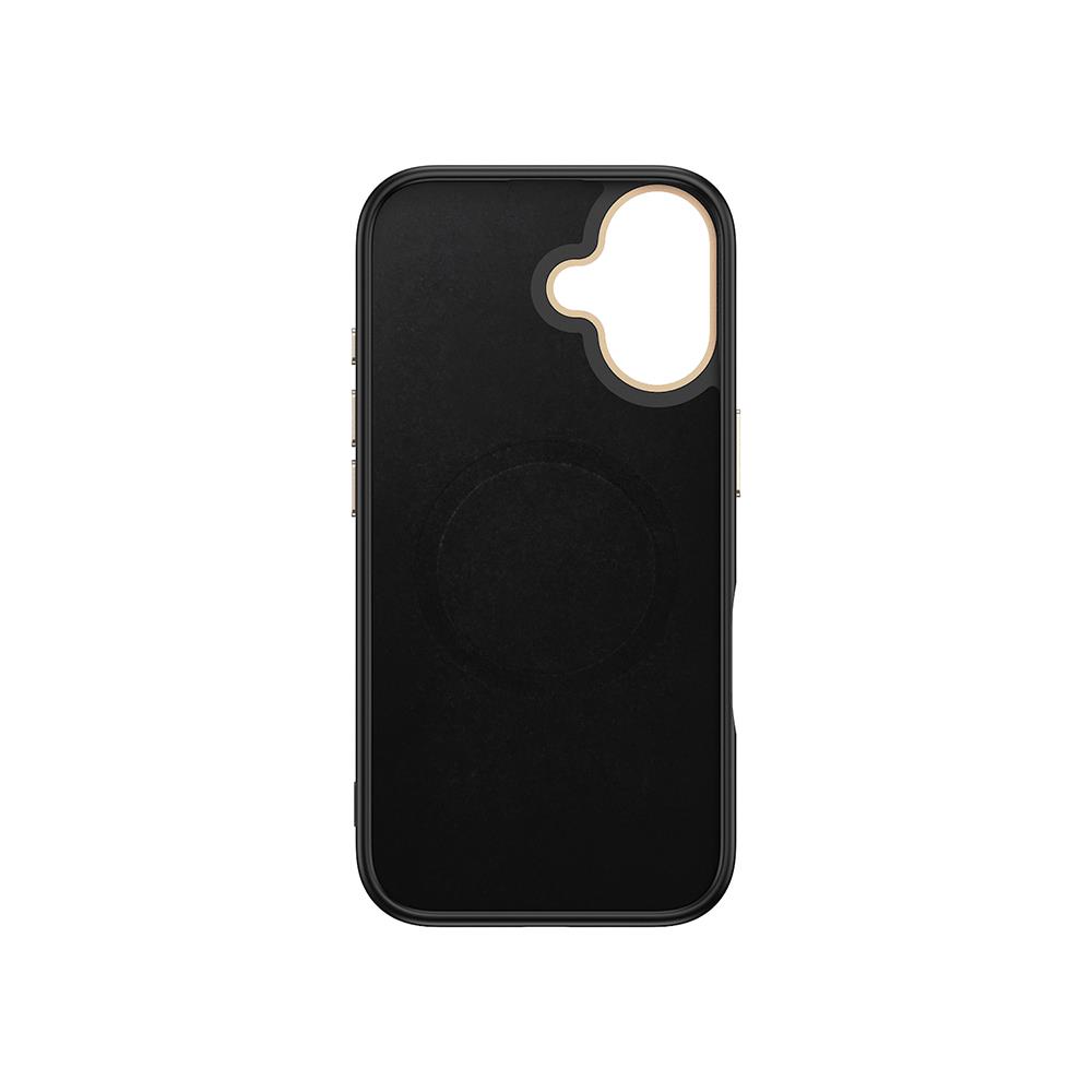 Apple iPhone 16 Plus Kılıf M-safe Şarj Özellikli Karbon Fiber Görünümlü Zore Antina Kapak