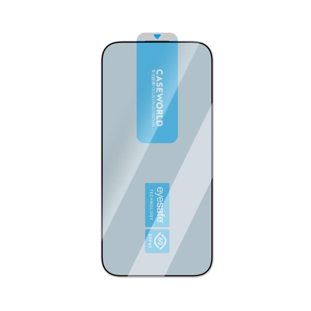 Apple iPhone 16 Pro CaseWorld EyeGuard Serisi 2.5D Eyesafe Teknolojili Cam Ekran Koruyucu