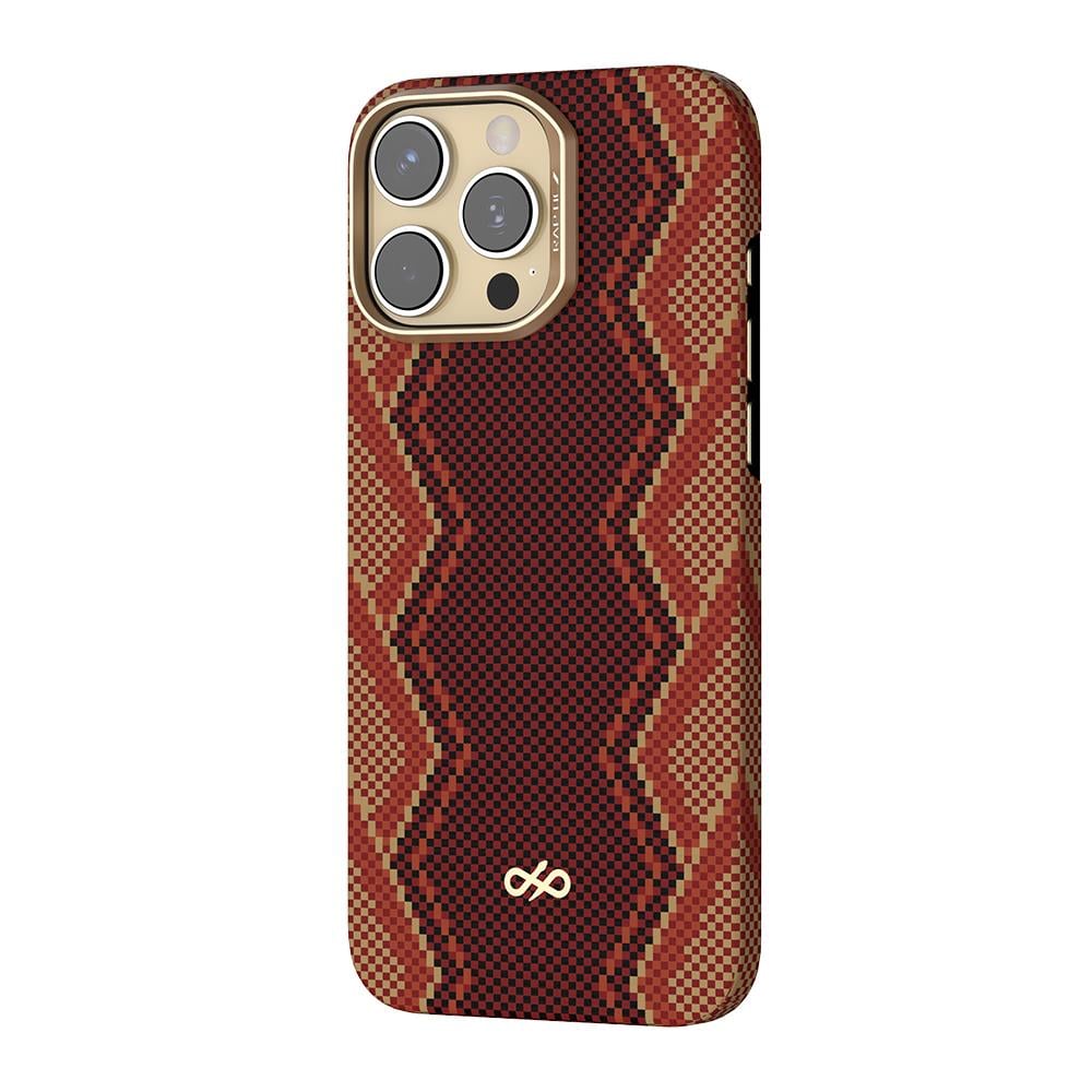 Apple iPhone 16 Pro Kılıf M-safe Şarj Özellikli Raptic Aramid Skin Bionic Serisi Kapak