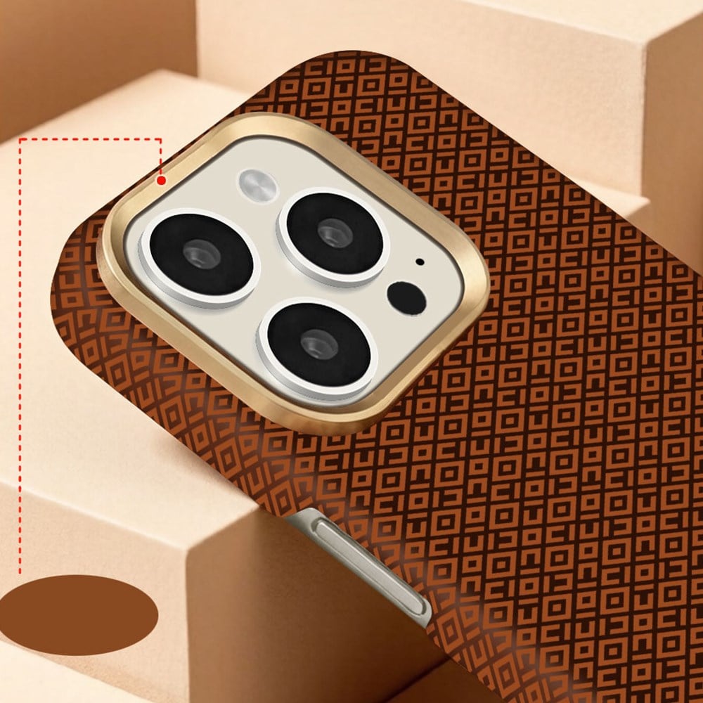 Apple iPhone 16 Pro Kılıf M-Safe Şarj Özellikli Zore Vax Sert PC Kapak
