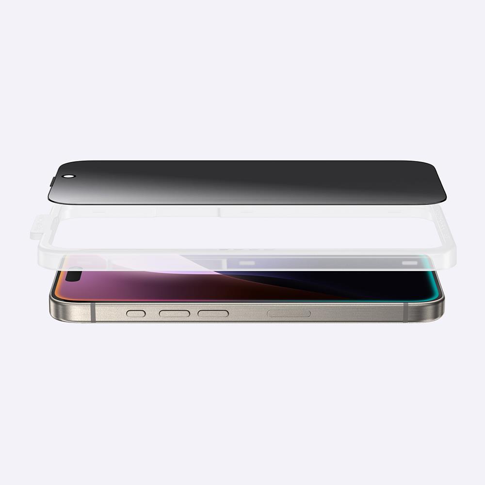 Apple iPhone 16 Pro Max Amazingthing Titan Privacy Parmak İzi Bırakmayan Temperli Cam Ekran Koruyucu
