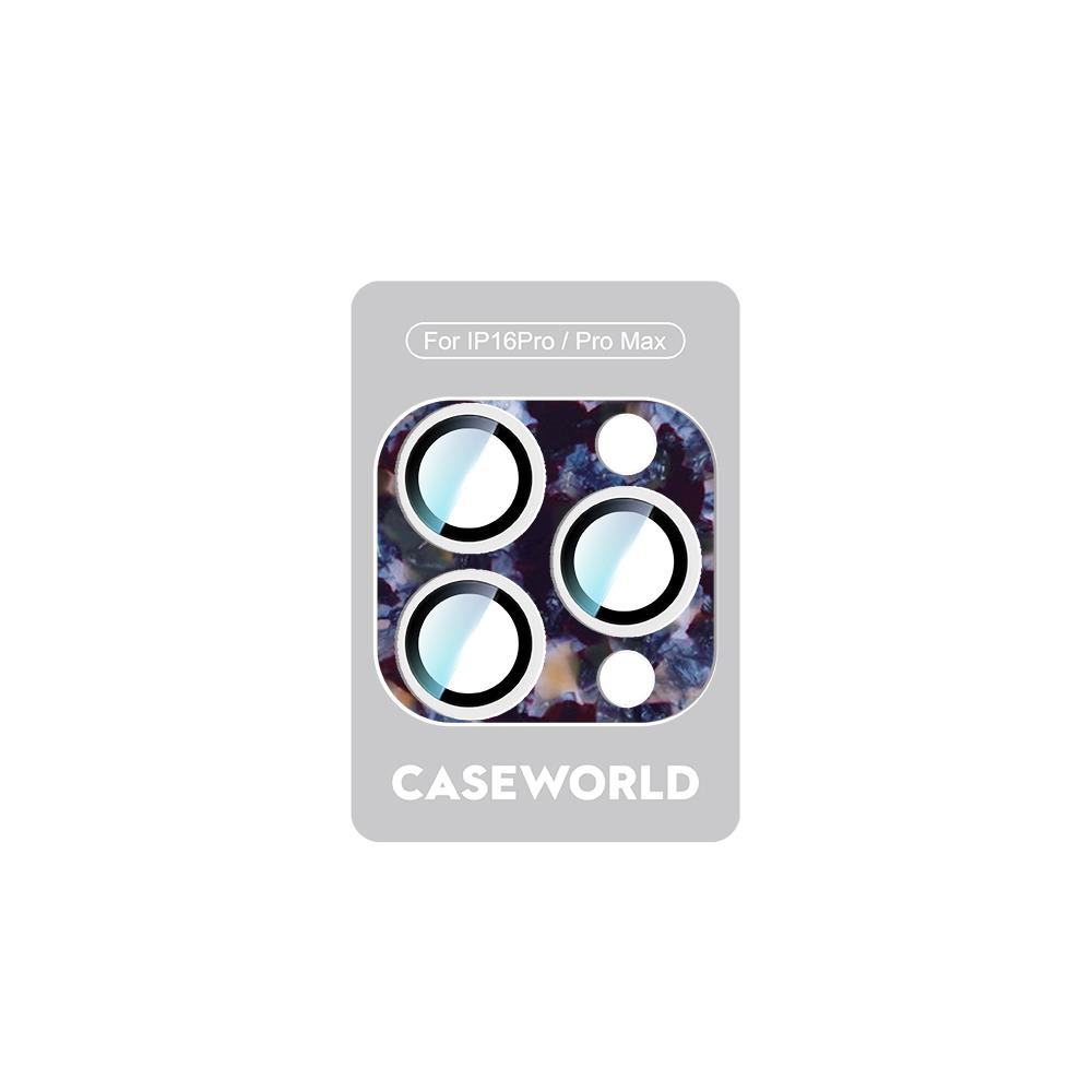 Apple iPhone 16 Pro Max CaseWorld Crystal Color Serisi Full Kamera Lens Koruyucu