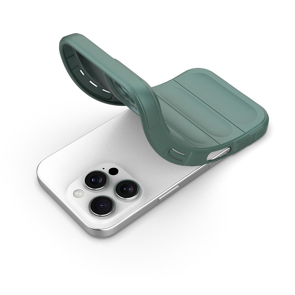 Apple iPhone 16 Pro Max Kılıf Esnek TPU Oyuklu Arka Yüzey Tasarımlı Zore Etnik Silikon Kapak