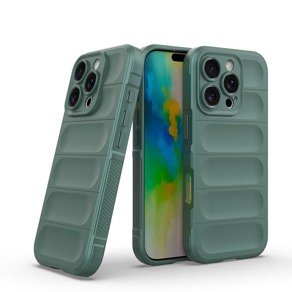 Apple iPhone 16 Pro Max Kılıf Esnek TPU Oyuklu Arka Yüzey Tasarımlı Zore Etnik Silikon Kapak