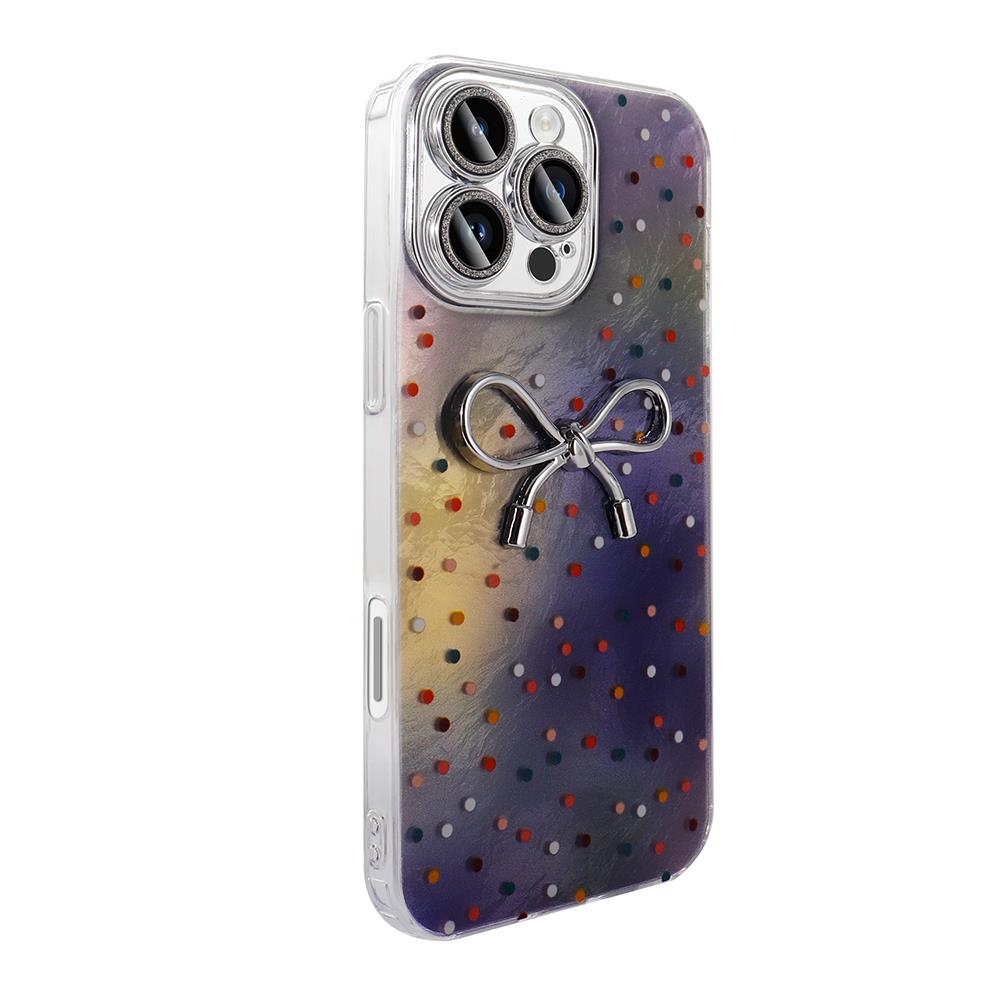 Apple iPhone 16 Pro Max Kılıf Kamera Korumalı Figürlü Zore Ponti Silikon Kapak