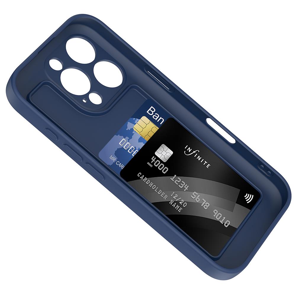 Apple iPhone 16 Pro Max Kılıf Kamera Korumalı Kartlık Hazneli Zore Vitra Kapak