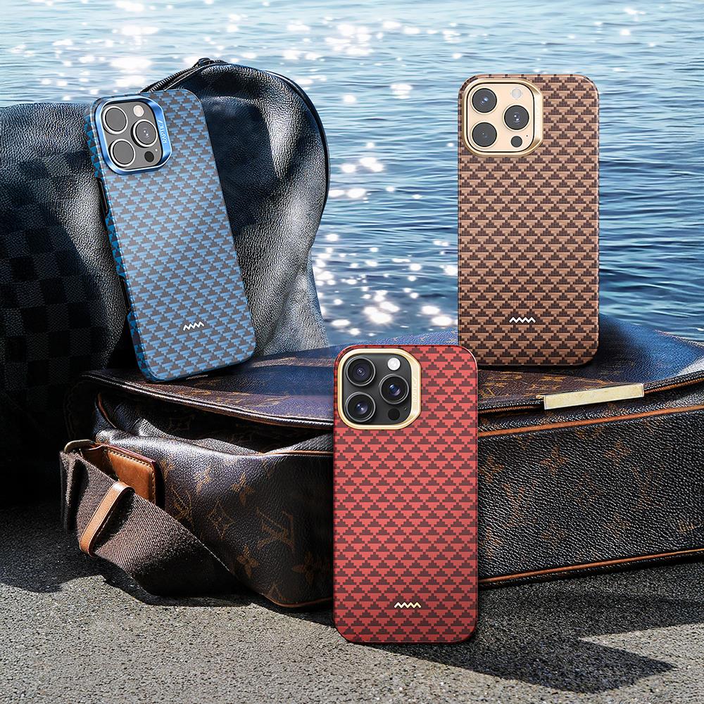 Apple iPhone 16 Pro Max Kılıf M-safe Şarj Özellikli Raptic Aramid Skin Origin Serisi Kapak