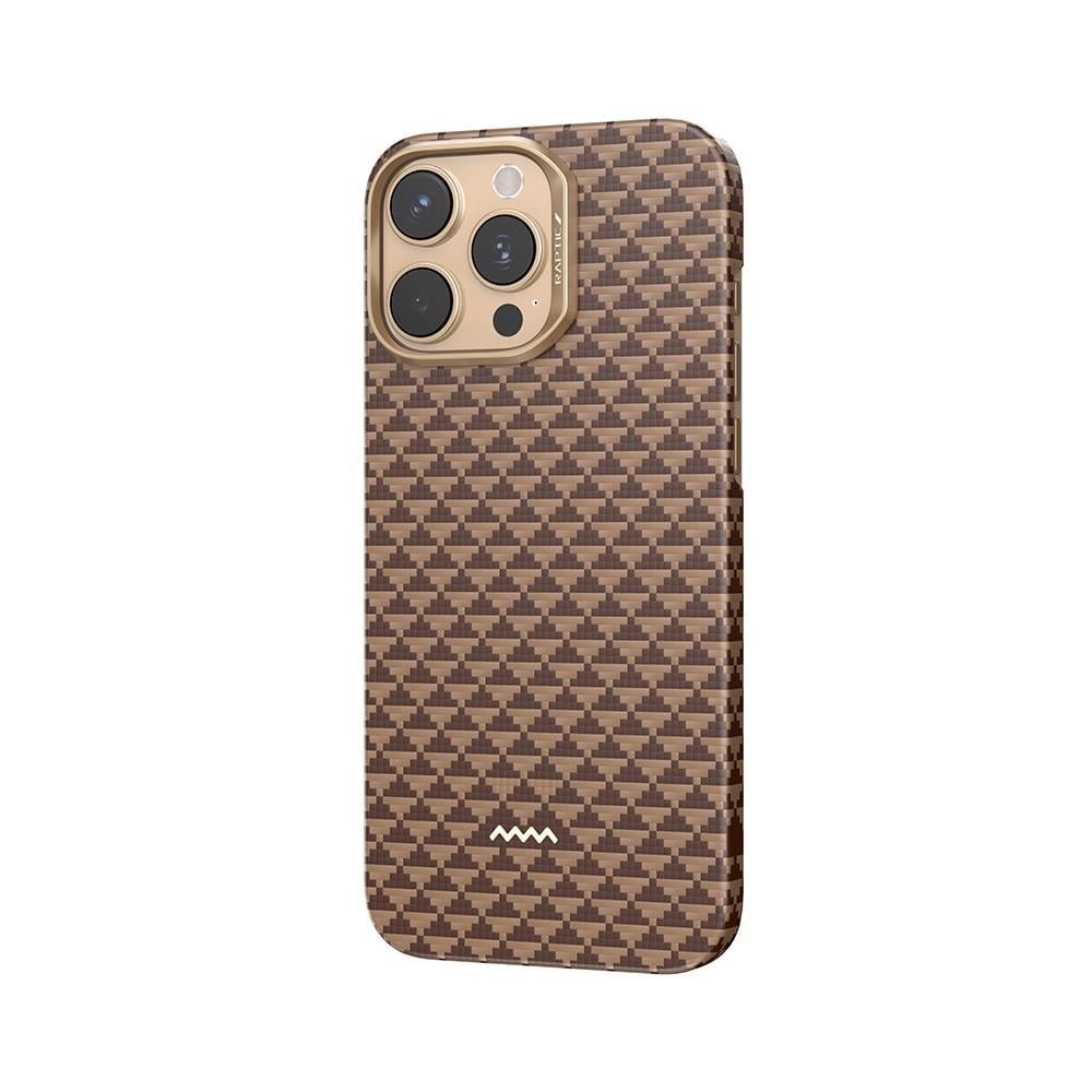 Apple iPhone 16 Pro Max Kılıf M-safe Şarj Özellikli Raptic Aramid Skin Origin Serisi Kapak