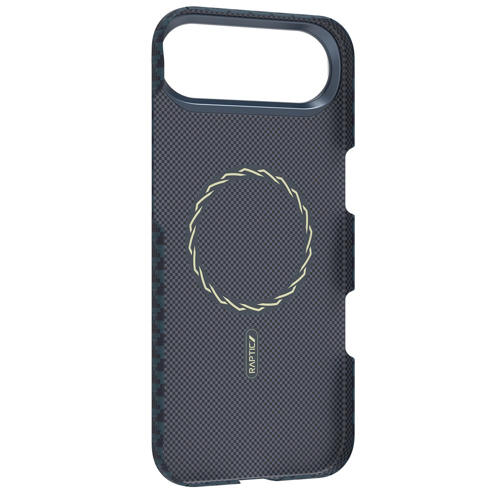 Apple iPhone 17 Air Kılıf M-safe Şarj Özellikli Raptic Aramid Skin Origin Serisi Kapak