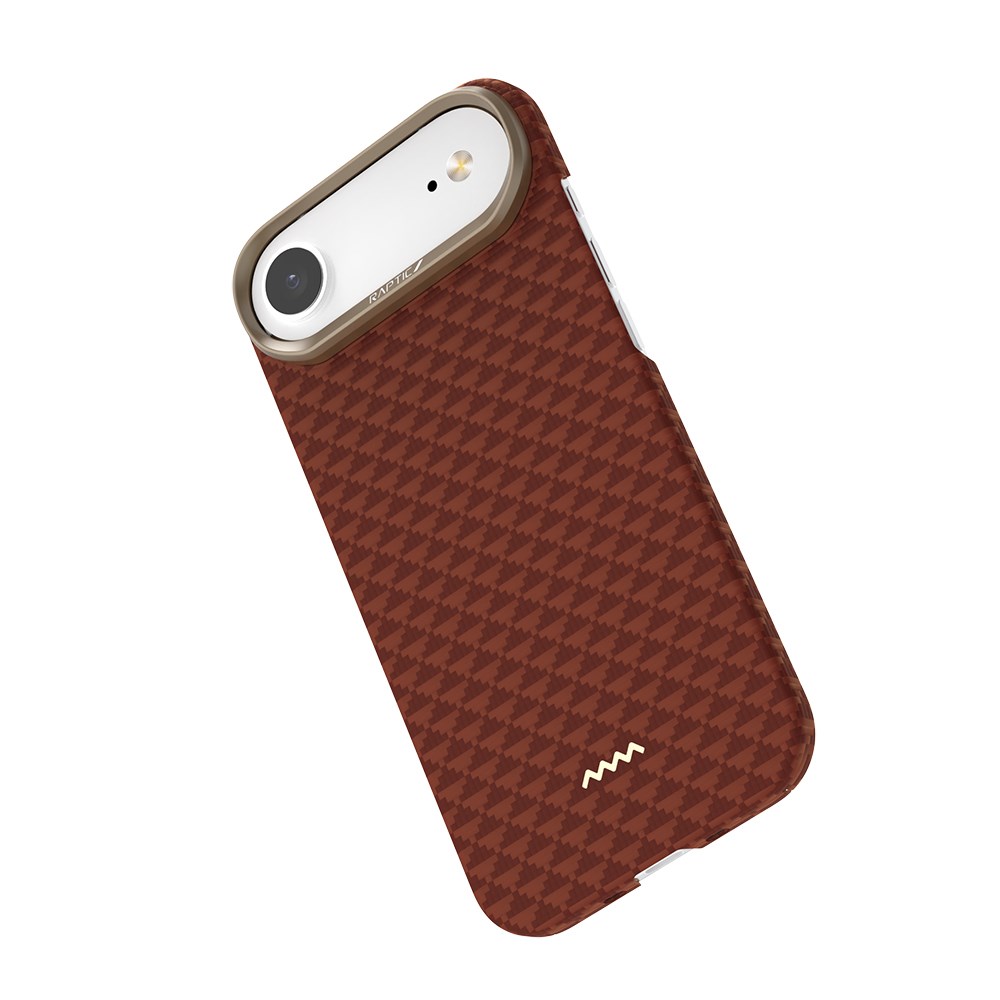 Apple iPhone 17 Air Kılıf M-safe Şarj Özellikli Raptic Aramid Skin Origin Serisi Kapak